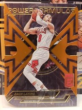 2022-23 Donruss Elite Zach Lavine Orange Power Formulas Die-Cut #10