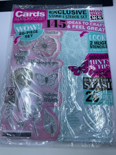 Simply Cards  Papercraft Magazine Issue 243 Exclusive Stamp  Stencil Set