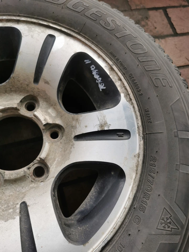 Original Nissan Terrano II R20 Ersatzrad Reserverad Notrad 215/70R15 C - Bild 3 von 4