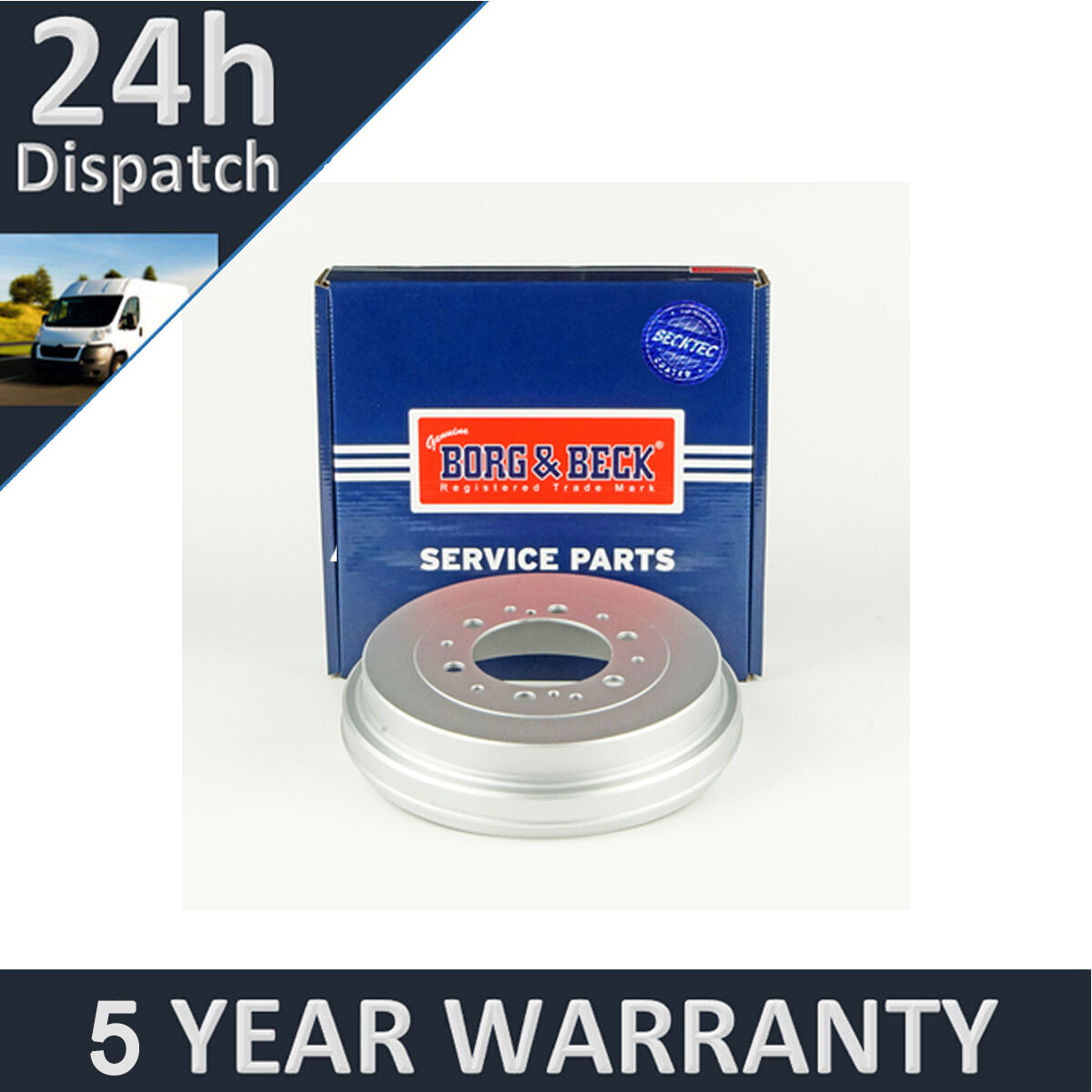 Fits Toyota Hiace 20062009 2.5 D Purevue Rear Brake Drum 4243126190 eBay