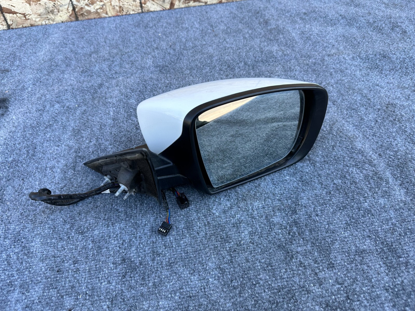 RIGHT SIDE DOOR MIRROR ASSEMBLY W/POWER FOLD OEM 74K 14-19 MASERATI GHIBLI Q4