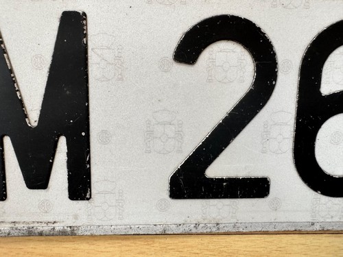 Romania Eurostars Number Licence License Number Plate TM 26 SJL - 第 3/6 張圖片