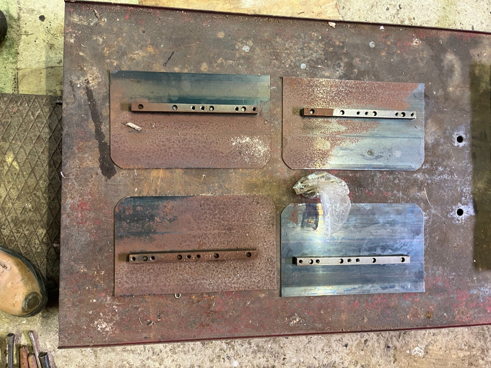 Concrete power float blades