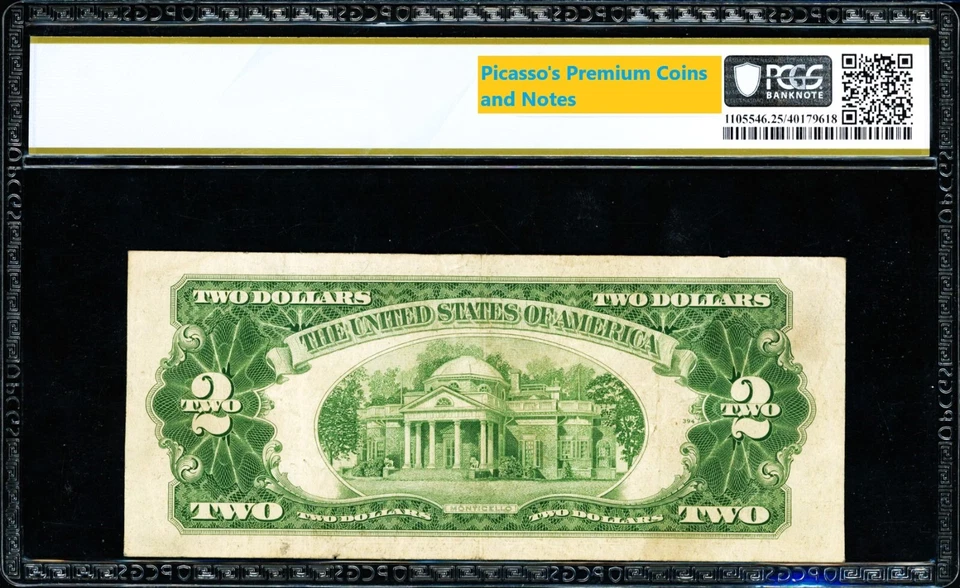 Star Note- 1953A-2 Dollar Legal Tender Star Note Priest / Anderson PCGS Banknote - Image 2 of 2
