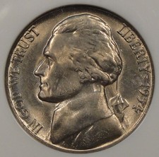 1954-S Jefferson Nickel 5c NGC Certified MS66 
