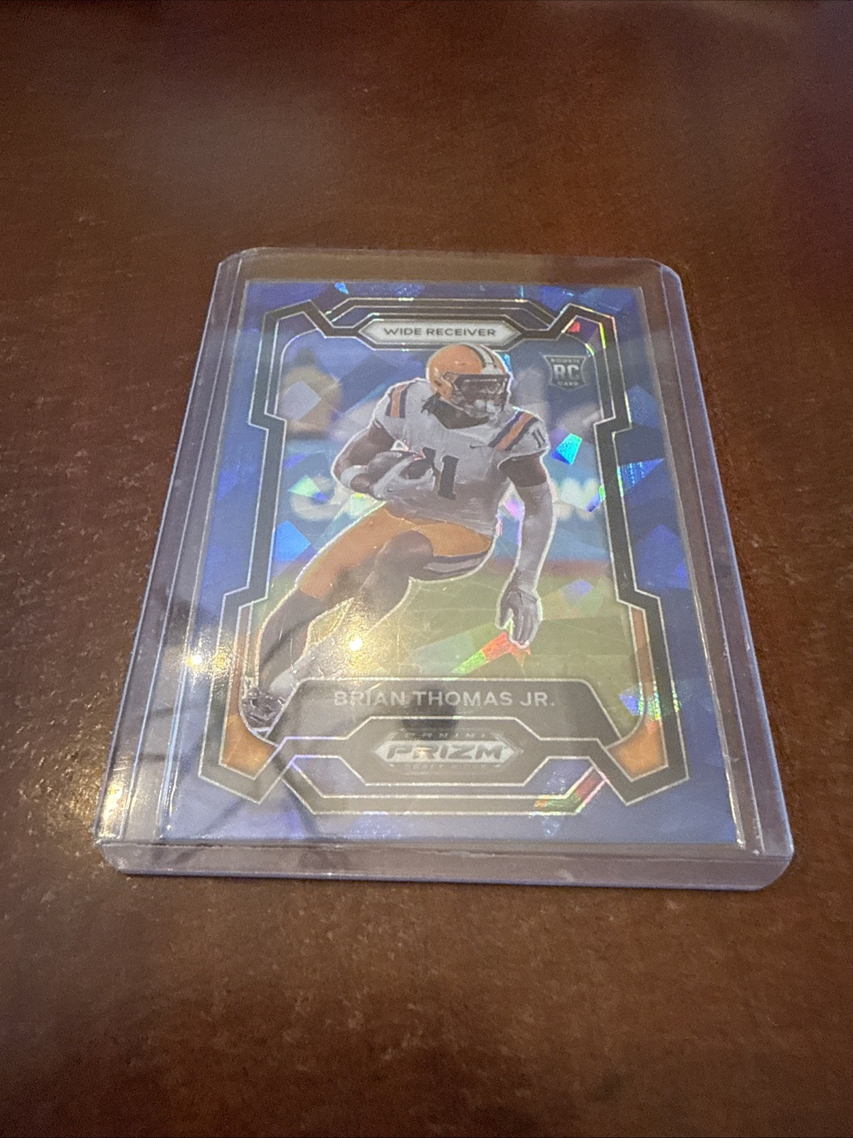 2024 Panini Prizm Draft Picks - Brian Thomas Jr. #118 Blue Ice Prizm /99 (RC)