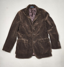 Vintage Polo Ralph Lauren Mens Corduroy Blazer Sport Jacket Coat Medium