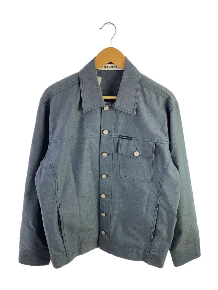 Giacca SAINT LAURENT blu M usata