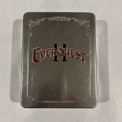 Everquest II Collectors Metal Tin - Complete w/Coin, 4-Discs, Inserts, Manuals