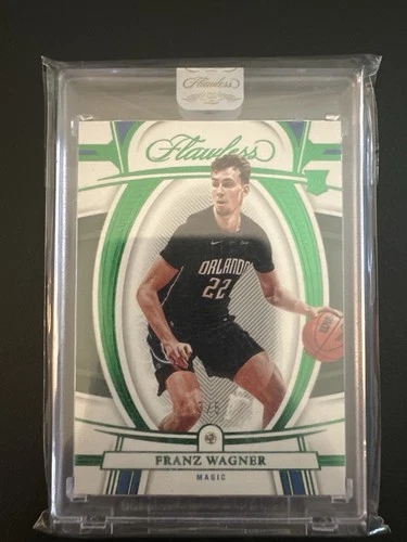 2021-22 Panini Flawless - Franz Wagner #96 Emerald /5 (RC)