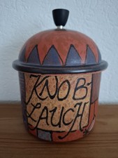 KMK Keramik Manufaktur Kupferm&uuml;hle "Serie Sesam " Knoblauchtopf Knoblauchgef&auml;&szlig;
