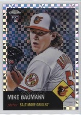 2022 Topps Chrome Platinum Anniversary X-Fractor Mike Baumann #242 2g8