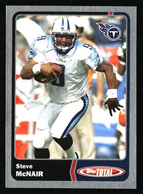 Steve McNair Football Cards - You Pick - Houston Oilers Titans Ravens - Part 1