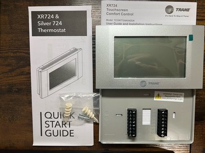 Trane XR724 Touchscreen Comfort Control Wi-Fi Thermostat TCONT724AS42DA New