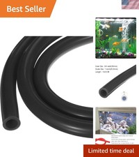 Flexible 3.3ft Black Silicone Hose 3/4" Inner Diameter for Aquaculture  Brewing