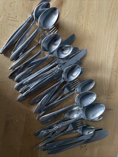 vintage silverware lot 30 Pieces