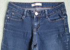No Boundaries Denim Blue Jeans ~ Women's Size 7 ~ Pull On, Stretch, Low-Rise — photo 2