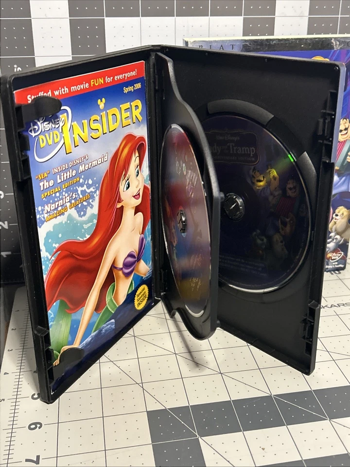 Walt Disney: The Lady & the Tramp (DVD 1955 2-диск + руководство и обложка) анимированный - Изображение 4 из 4