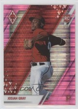 2022 Panini Chronicles Phoenix Pink Pulsar Josiah Gray #5 0m4q