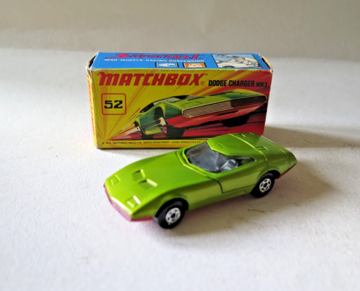 Matchbox 52c, Dodge Charger Mk3 - Free Price Guide & Review