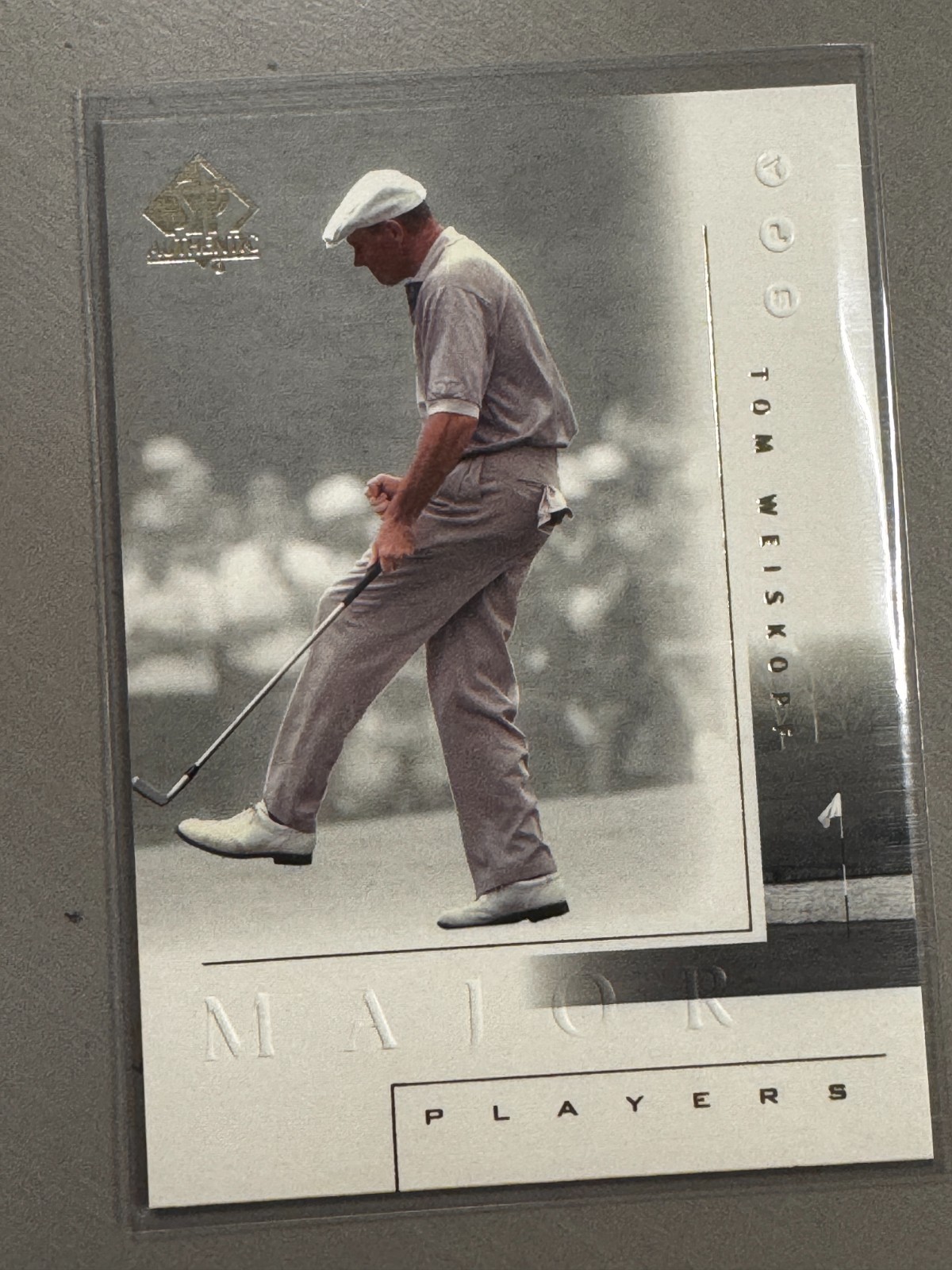 2001 Upper Deck SP Authentic Major Players TOM WEISKOPF #125
