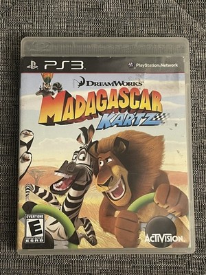 Madagascar Kartz. Sony PlayStation 3 PS3, 2009 Complete CIB with Manual