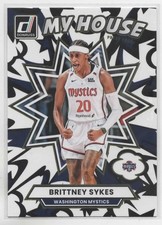 2025 Donruss WNBA Brittney Sykes My House Press Proof #18