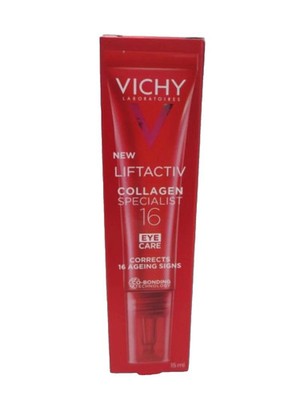 VICHY LIFTACTIV COLLAGEN SPECIALIST 16 EYE CARE 0.5 OZ BOXED EXP: 11/2028