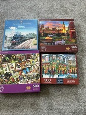 500 piece jigsaw puzzles used