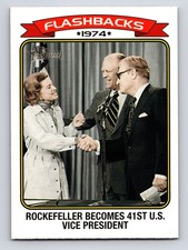 2023 Topps Heritage - News Flashbacks #NF-10 Nelson Rockefeller