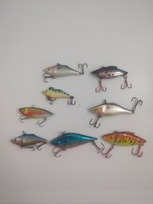 Lot Of 8 Rattling Crank baits. Bagley Rapala & More