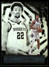 2020-21 Panini Illusions #183 Zeke Nnaji Denver Nuggets Rookie