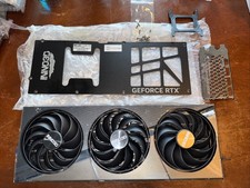  FOR PARTS Shroud Cooler Radiator Backplate For Inno3D X3 OC RTX 5090 No PCB 