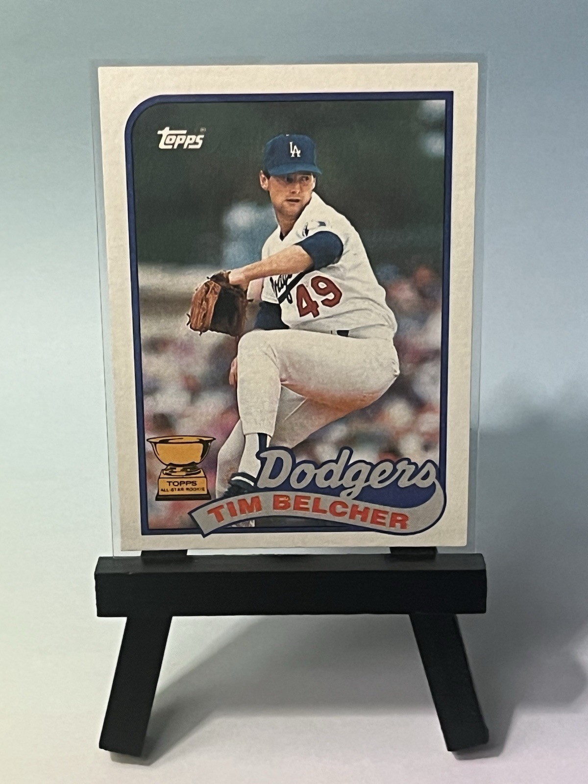 Topps 1989 Tim Belcher Los Angeles Dodgers #456 Rookie cup 🏆