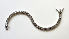 Epiphany Diamonique Tennis Bracelet QVC CZ 17carat, 18.5cm / 7.25 inches