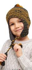 Alpaka Mütze Anden Rocca für Kinder aus 100...