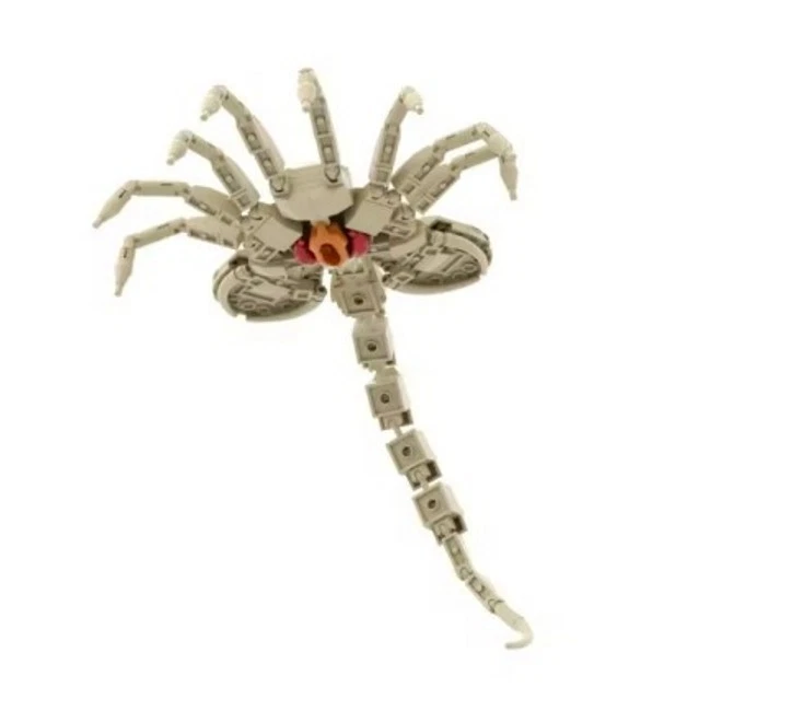 NOVO MOC Design ALIEN Conjunto de Blocos de Construção Alienígena FACEHUGGER Conjunto de Blocos Facehugger - Imagem 2 de 4