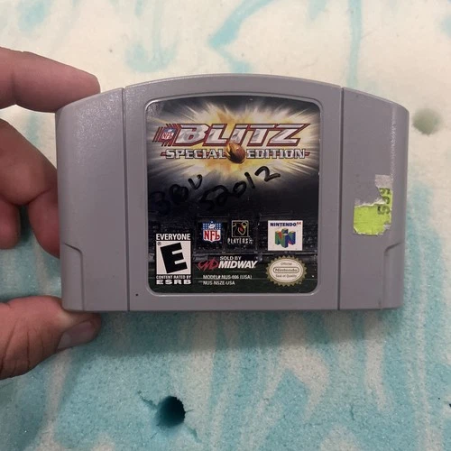 NFL Blitz: Special Edition (Nintendo 64, 2001) Authentic