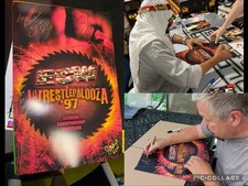ECW Signed Sabu Wrestlepalooza 11x17 Poster WWE Shane Douglas Jim Molineaux