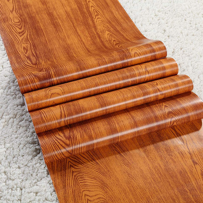 Faux Oak Wood Grain Contact Paper for Cabinets Countertops Decorative Self Adhes