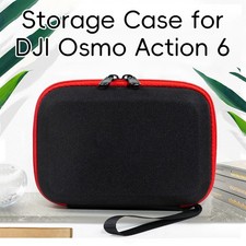 Portable Storage Bag for DJI OSMO Action 6 Camera Carry Case Accessories Travel
