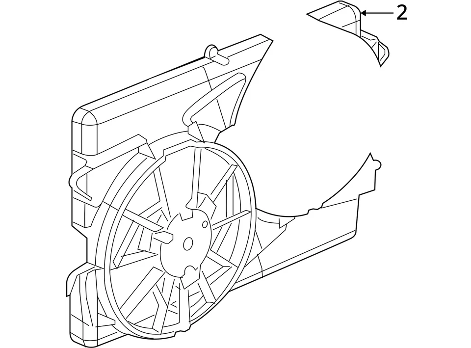 2004-2010 CHEVROLET SATURN КОБАЛЬТОВЫЙ ИОННЫЙ САВАН PKG ENG КЛАССНЫЙ ВЕНТИЛЯТОР 22697113 - НОВЫЙ - Изображение 3 из 3