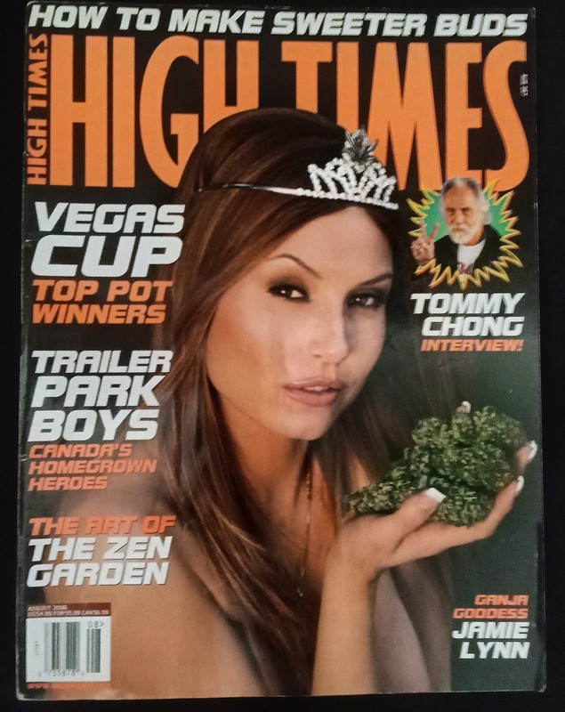 Hightimes Aug 06 Tommy Chong After Prison Cheech N Chong Cannabis Cup Marijuana