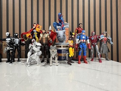 Captain America, Anti-Venom And Spiderman Combo. A FREE Head Of Umc Steve Rogers