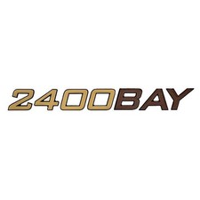 Ranger Boat Decal 7604232 | 2400 Bay Beige Brown Black 10 Inch