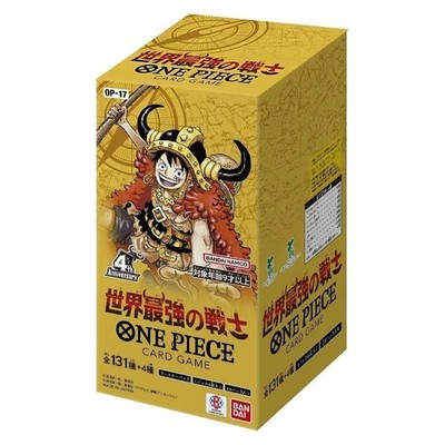 One Piece Card Game OP-17 Display Booster Box 24 JP [PRE-ORDER]  