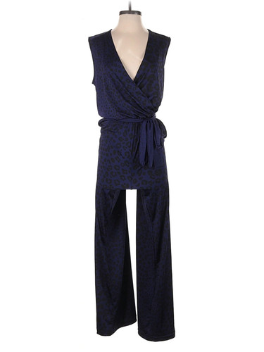 Julie Brown Women Blue Jumpsuit M