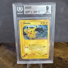 Beckett 9 Mint 2003 Pokemon Skyridge Pikachu 84/144 Yuka Morii on eBay
