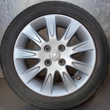 HONDA JAZZ 15" INCH ALLOY WHEEL SAA560F & TYRE 185/55R15