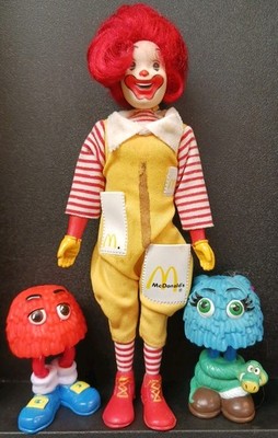 Ronald McDonald Action Figure Doll 1976 Remco